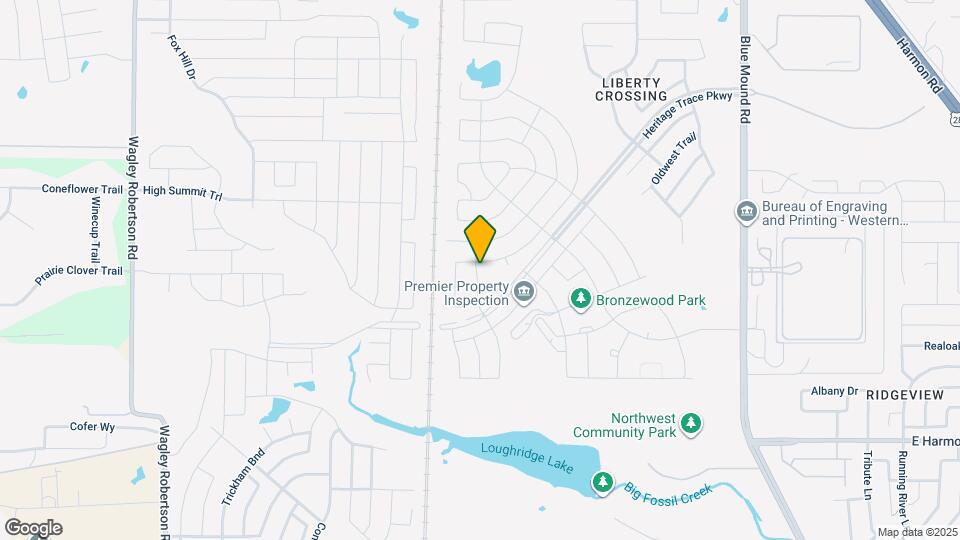 8900 Bronze Meadow Dr Map and Location Details