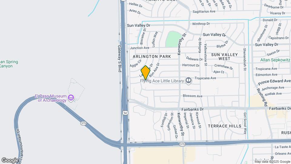 10182 Bon Aire Dr Map and Location Details