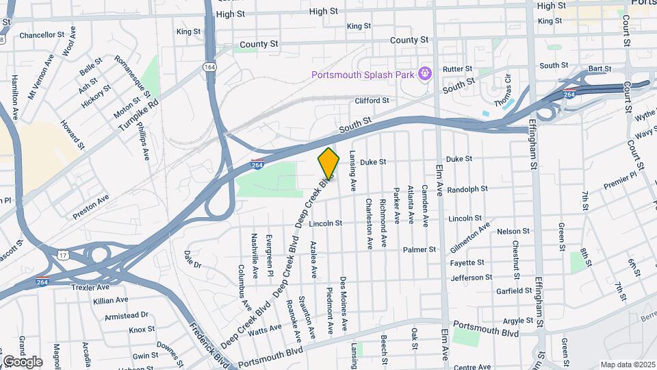 1605 Deep Creek Blvd Map and Location Details