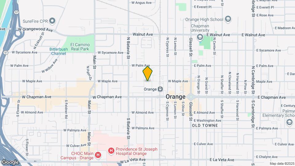 628 W Maple Ave Mapa y Detalles de la Ubicación