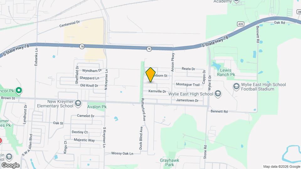 2710 Sutters Mill Way Map and Location Details