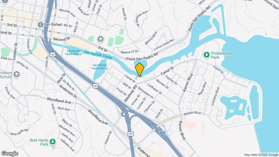 The Meridian Map and Location Details