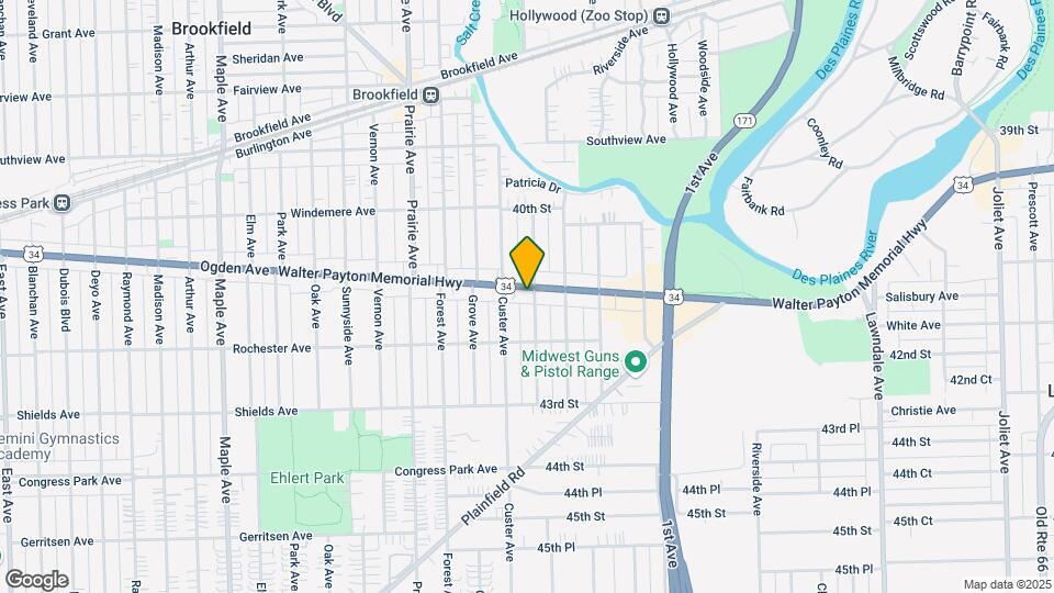 8735 Ogden Ave Map and Location Details
