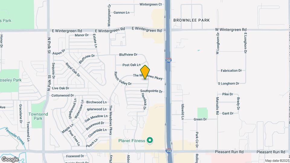 1141 Ranch Valley Dr Map and Location Details