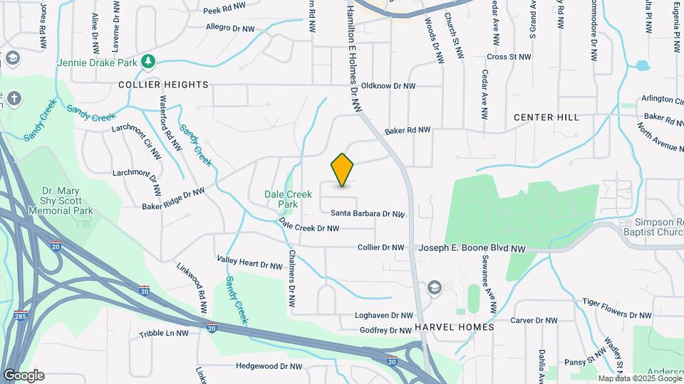 2637 Santa Monica Dr NW Map and Location Details