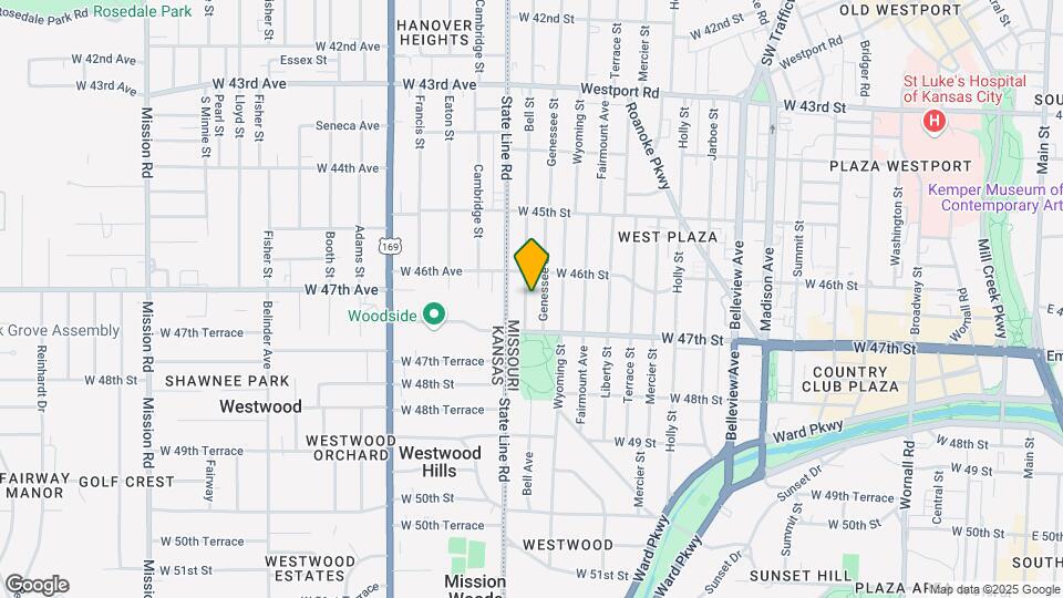 4615 Bell St Map and Location Details