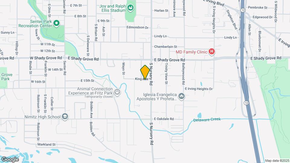 906 King Ave Mapa y Detalles de la Ubicación