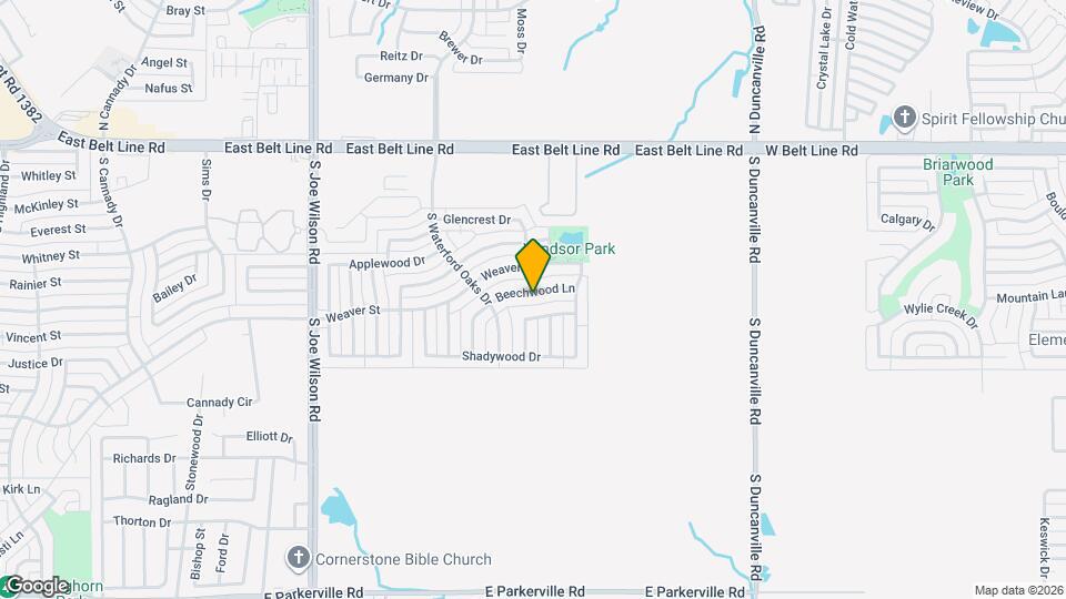 1132 Beechwood Ln Map and Location Details