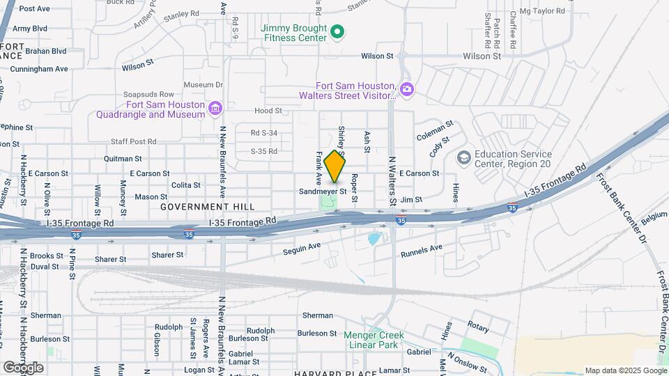 523 Sandmeyer St Mapa y Detalles de la Ubicación