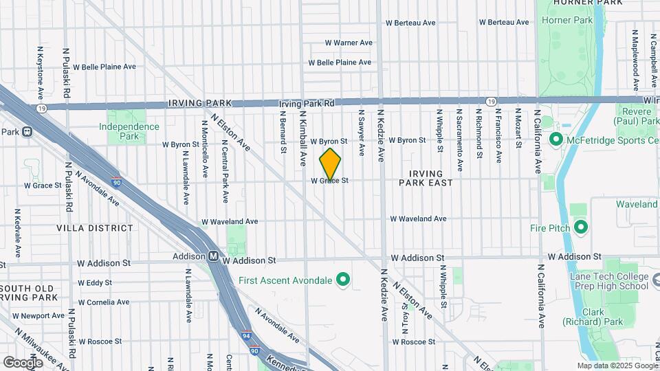 3755 N Christiana Ave, Unit 2 Map and Location Details