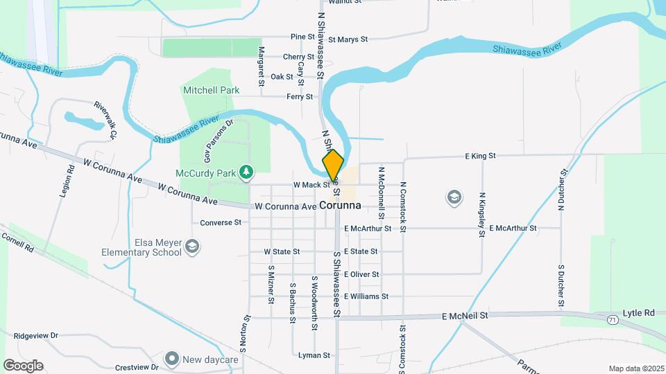 327 N Shiawassee St Map and Location Details