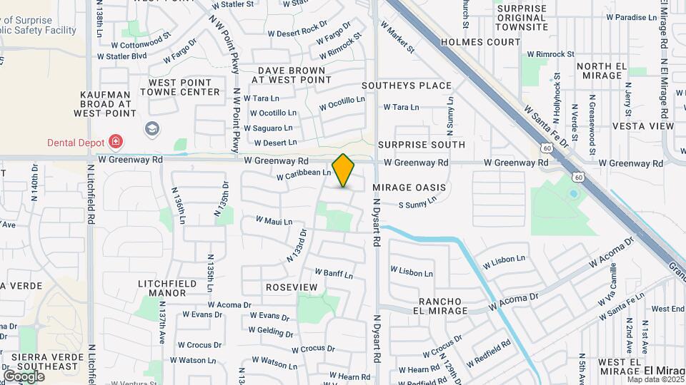 13229 W Acapulco Ln Map and Location Details