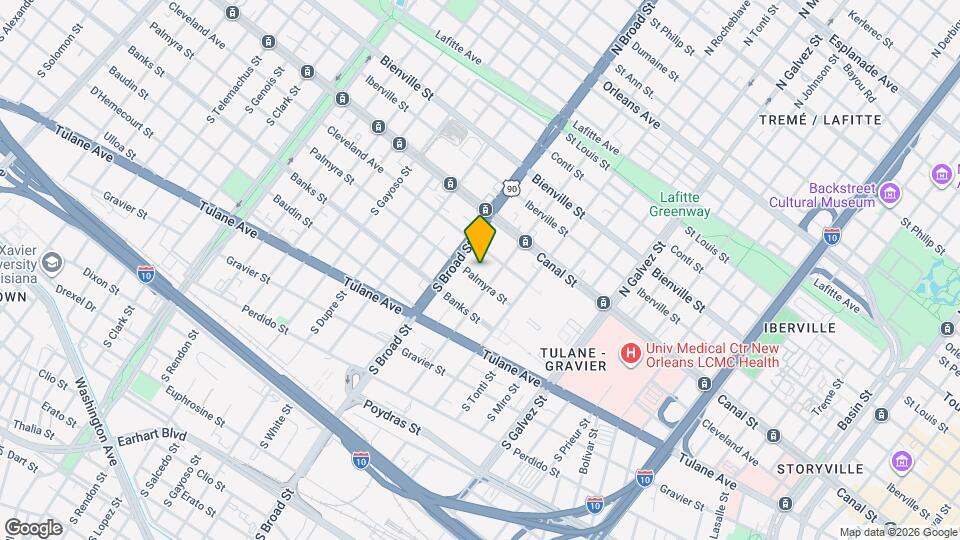 2623 Palmyra St Mapa y Detalles de la Ubicación