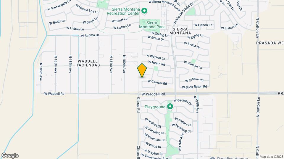 17870 W Calavar Rd Map and Location Details