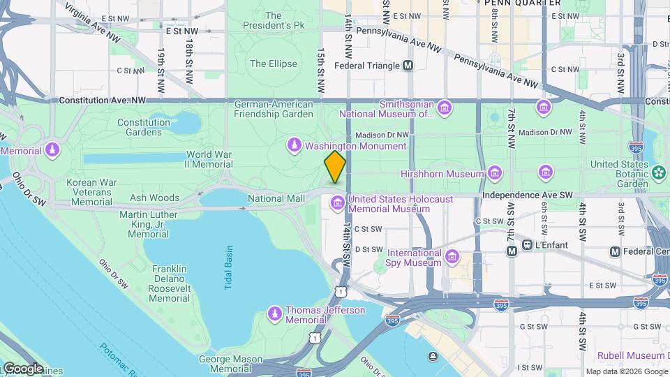 1515 Independence Ave SW Map and Location Details