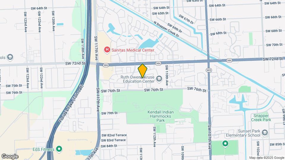 11309 SW 74th Terrace Map and Location Details