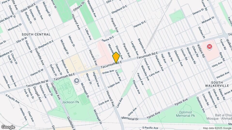 723 Tecumseh Rd E Map and Location Details