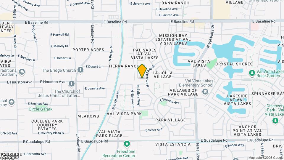 1217 E Sea Breeze Dr Mapa y Detalles de la Ubicación