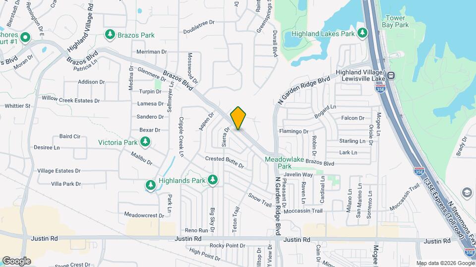 1535 Steamboat Trail Map and Location Details