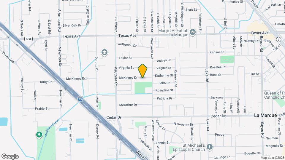3105 McKinney Dr Mapa y Detalles de la Ubicación