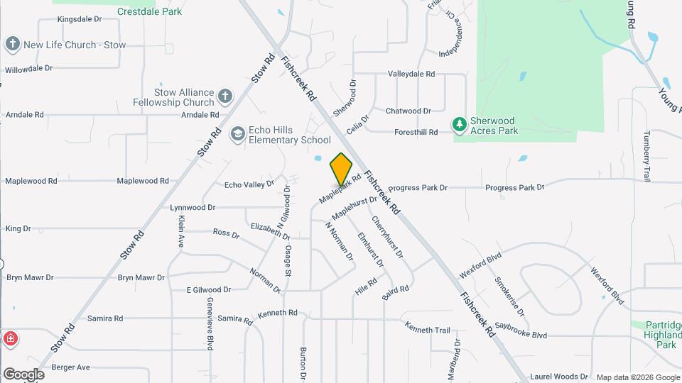 4427 Maplepark Rd Map and Location Details