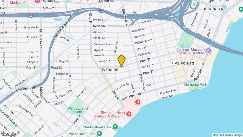 2580 Post St, Unit 1541P Map and Location Details