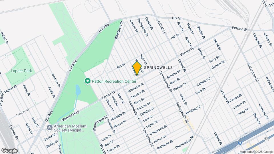 8400 W Vernor Hwy Mapa y Detalles de la Ubicación