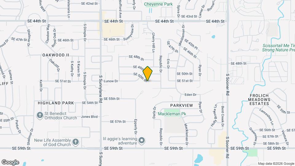 4720 SE 50th St Map and Location Details