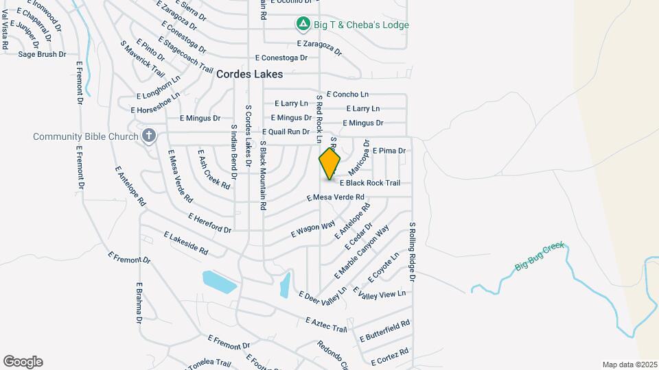 16134 S Rodeo Dr Mapa y Detalles de la Ubicación