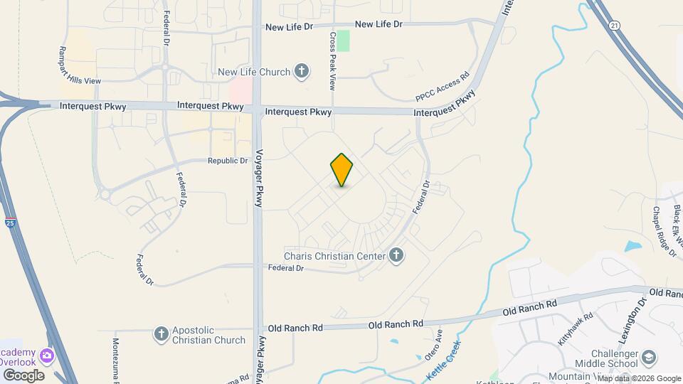 1752 Rose Quartz Heights Map and Location Details