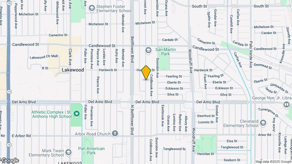 5016 Briercrest Ave Map and Location Details