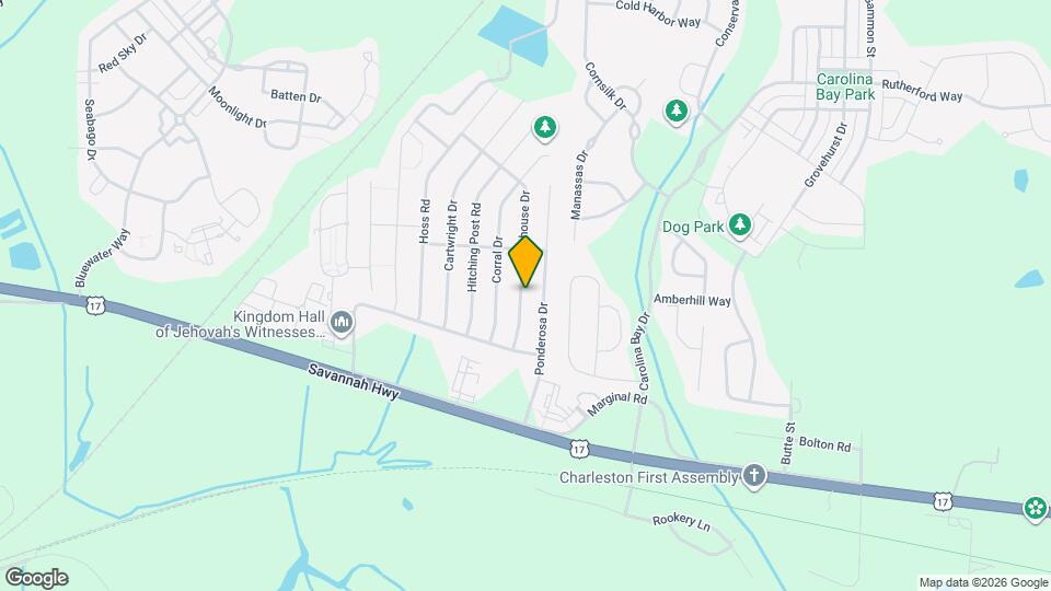 704 Bunkhouse Dr Map and Location Details