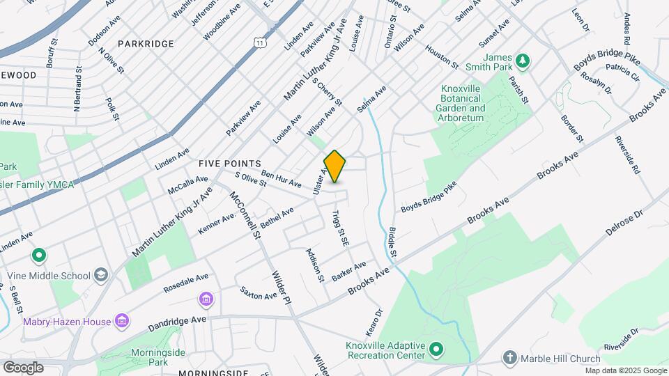 724 Ben Hur Ave Mapa y Detalles de la Ubicación