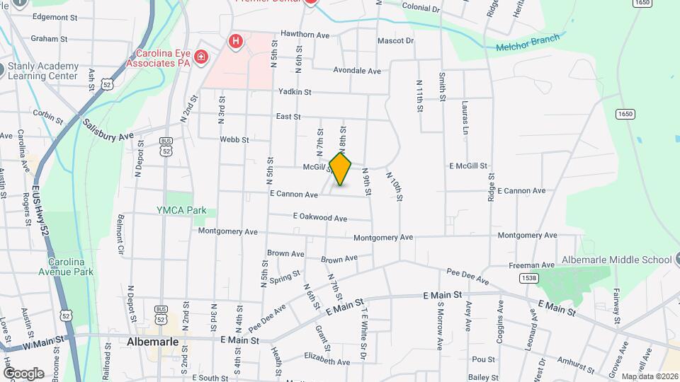 611 E Cannon Ave Map and Location Details