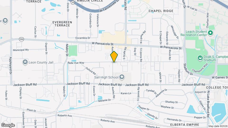 2053 Belle Vue Way Map and Location Details