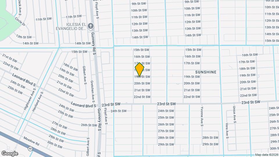 4113 19th St SW Map and Location Details