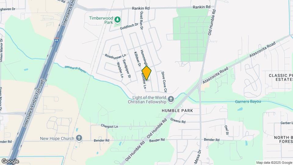 3207 Killdeer Ln Map and Location Details
