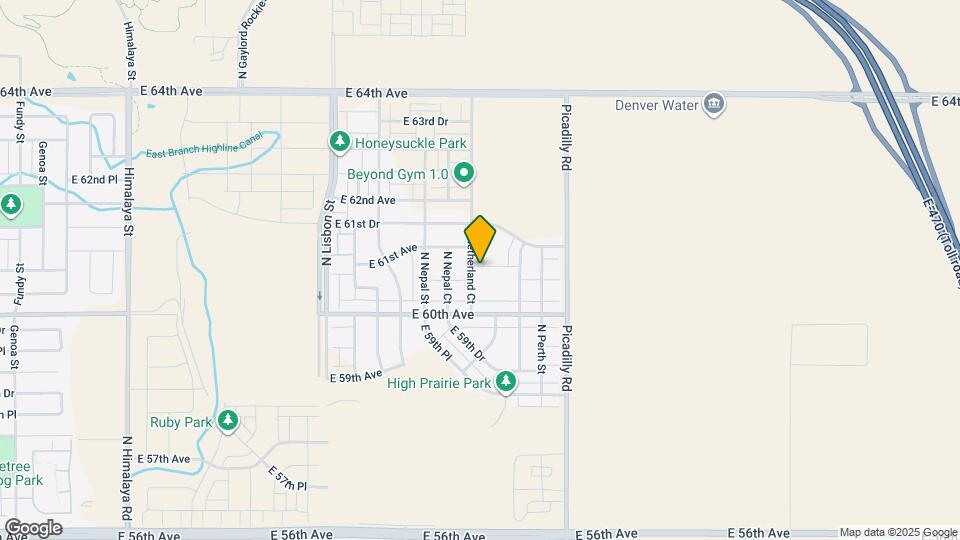 6060 N Netherland Ct Map and Location Details