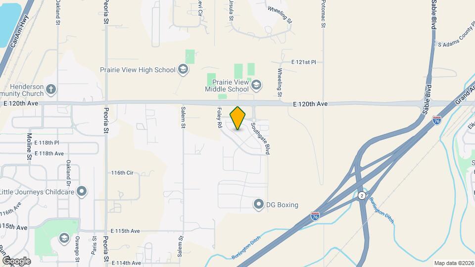 5118 Buckwheat Rd Map and Location Details