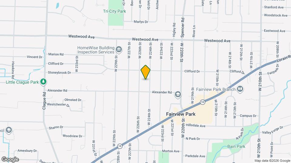 4120 W 224th St Mapa y Detalles de la Ubicación