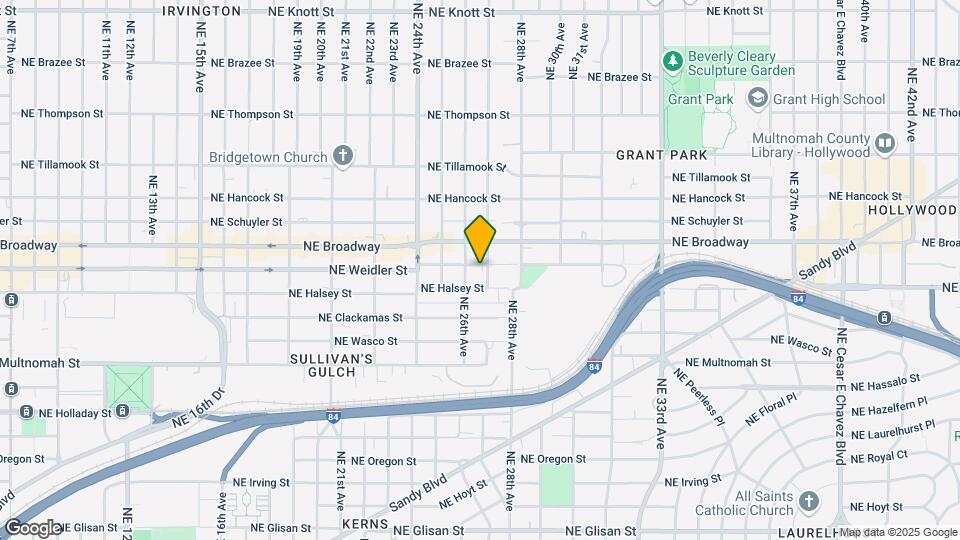 Weidler Place Apartments Mapa y Detalles de la Ubicación