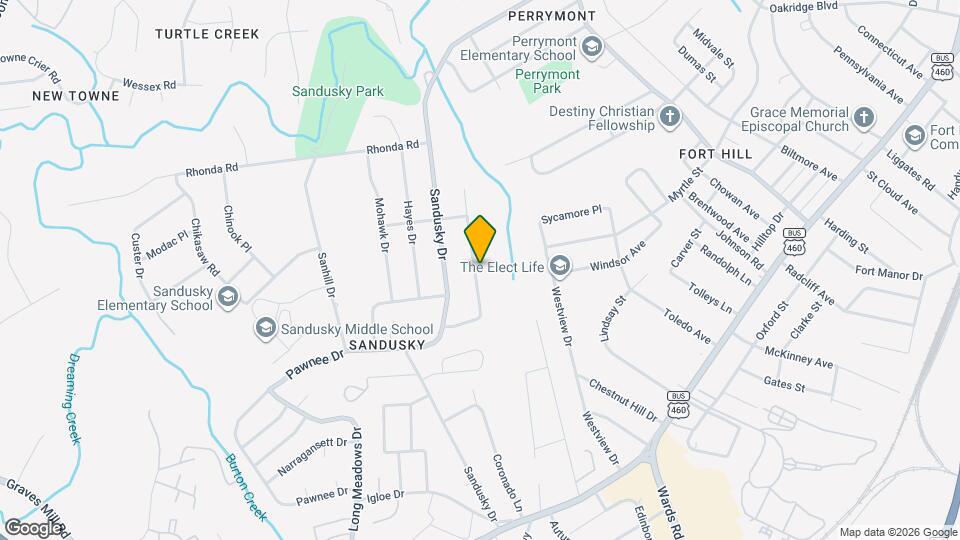 728 Sherman Dr Map and Location Details
