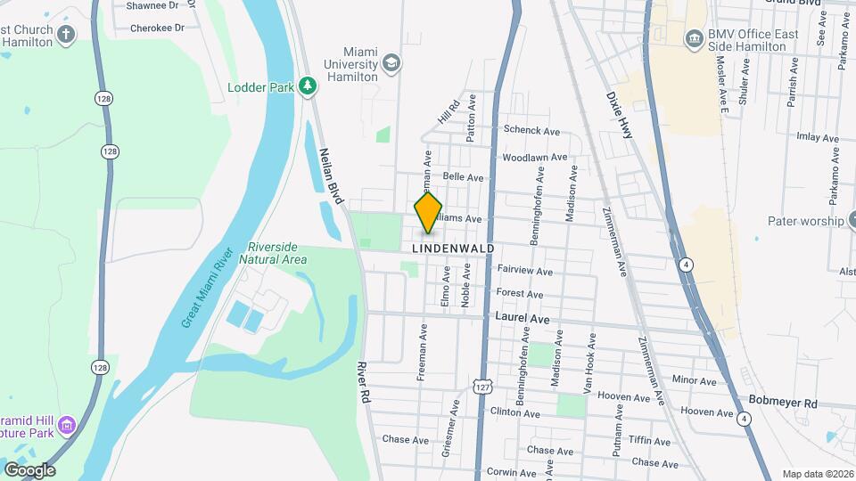 2420 Freeman Ave Mapa y Detalles de la Ubicación