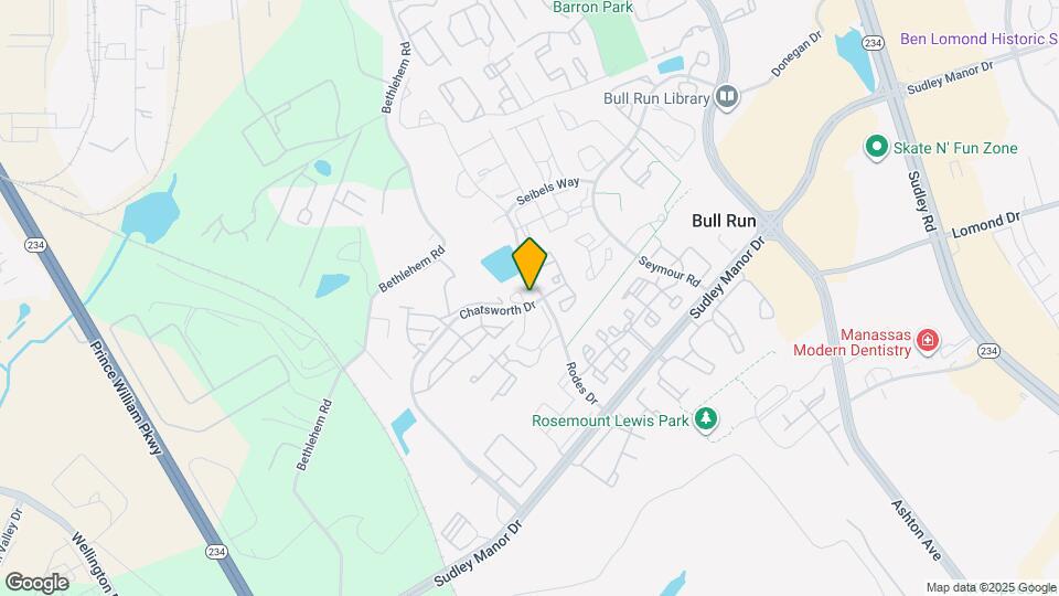 8069 Stonewall Brigade Ct Map and Location Details