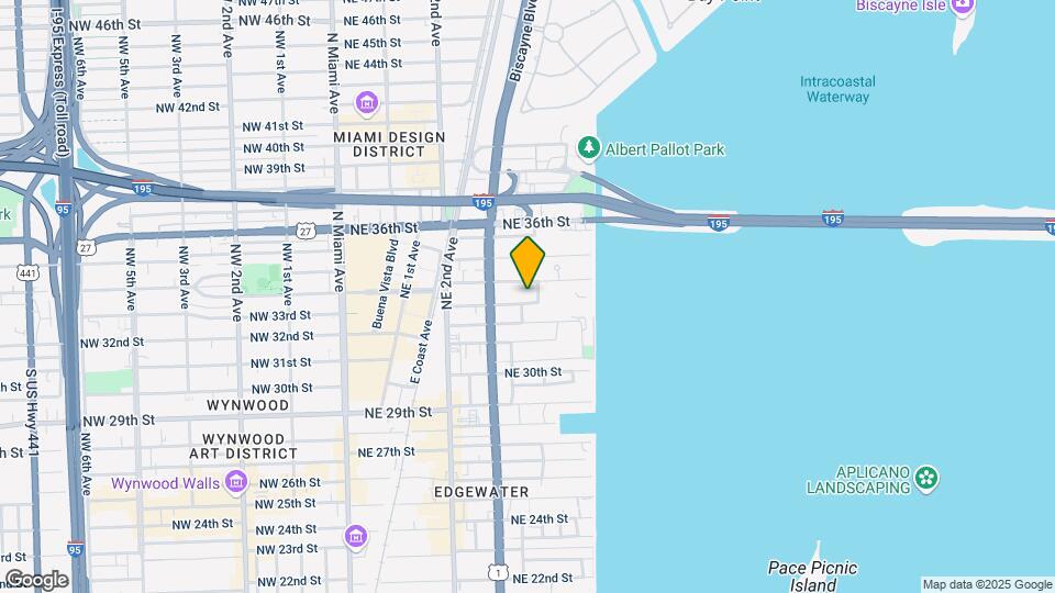 455 NE 33rd St Mapa y Detalles de la Ubicación