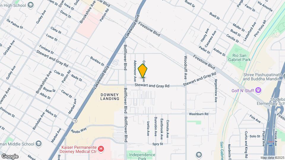 11747 Coldbrook Ave Map and Location Details