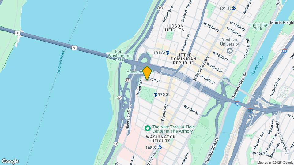 831 W 176th St Map and Location Details