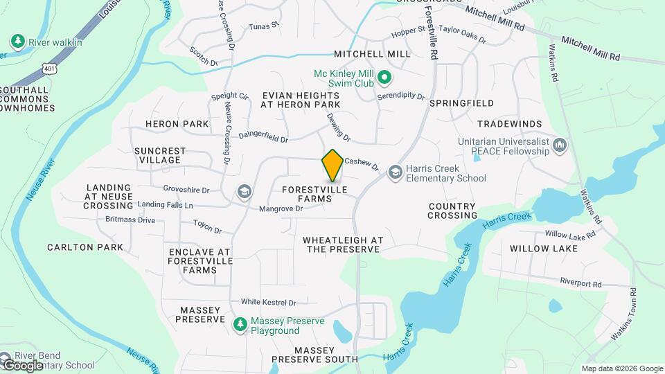 4217 Mangrove Dr Map and Location Details