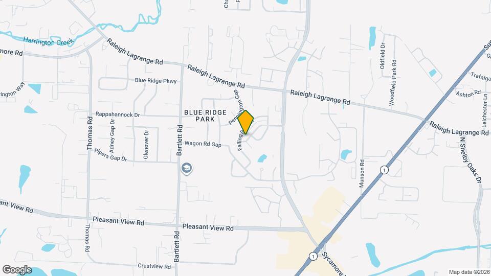 5636 Sycamore Woods Dr Map and Location Details