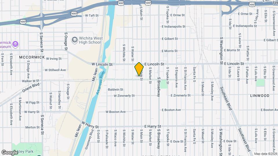 1253 S Main St Map and Location Details